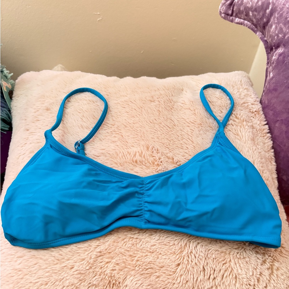 Bright Blue Swim Top 🌊🔝